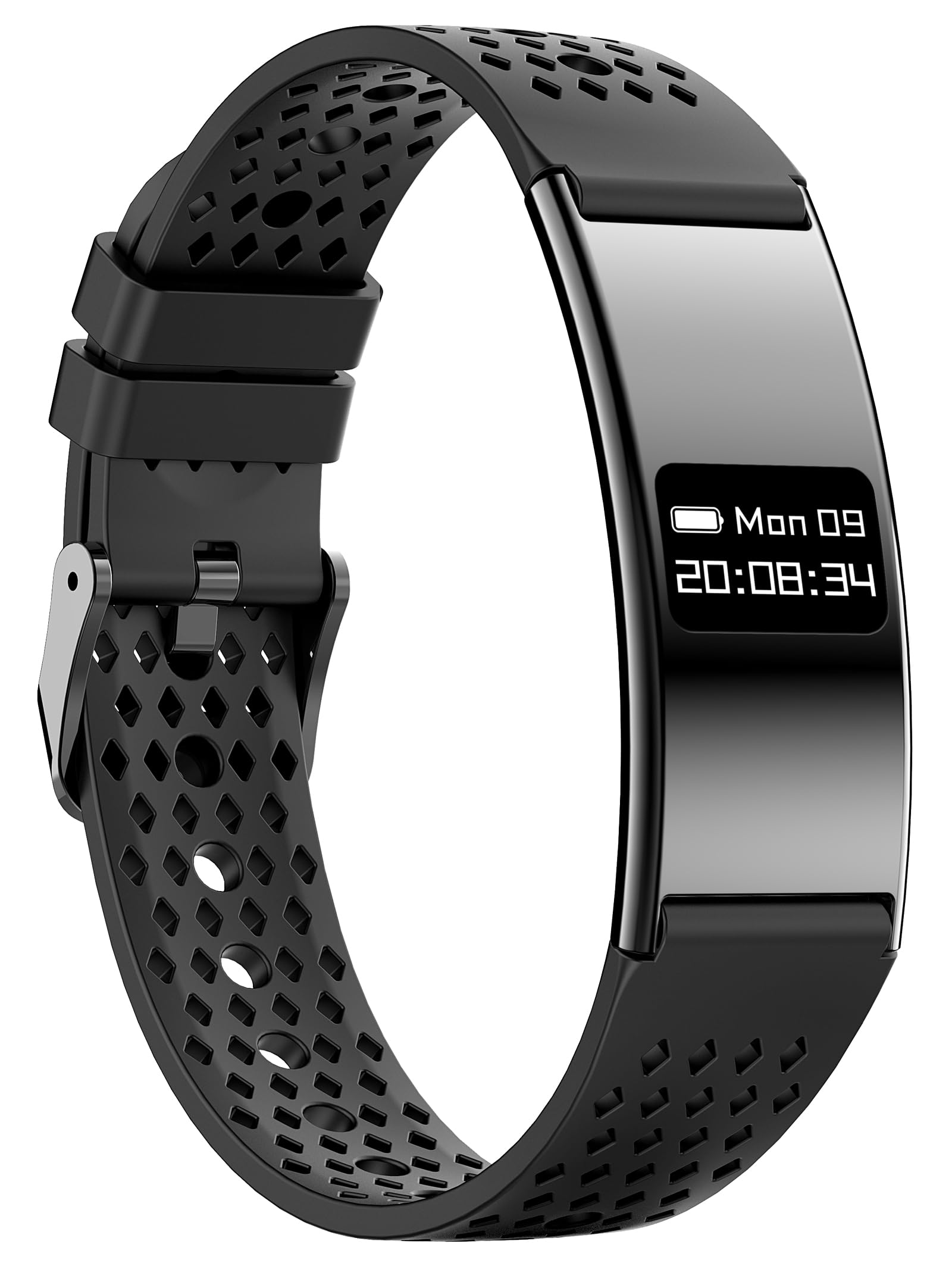 Ultra Slim Fitness Tracker Watch for Women Men 24/7 Heart Rate Sleep Monitor Activity Tra…