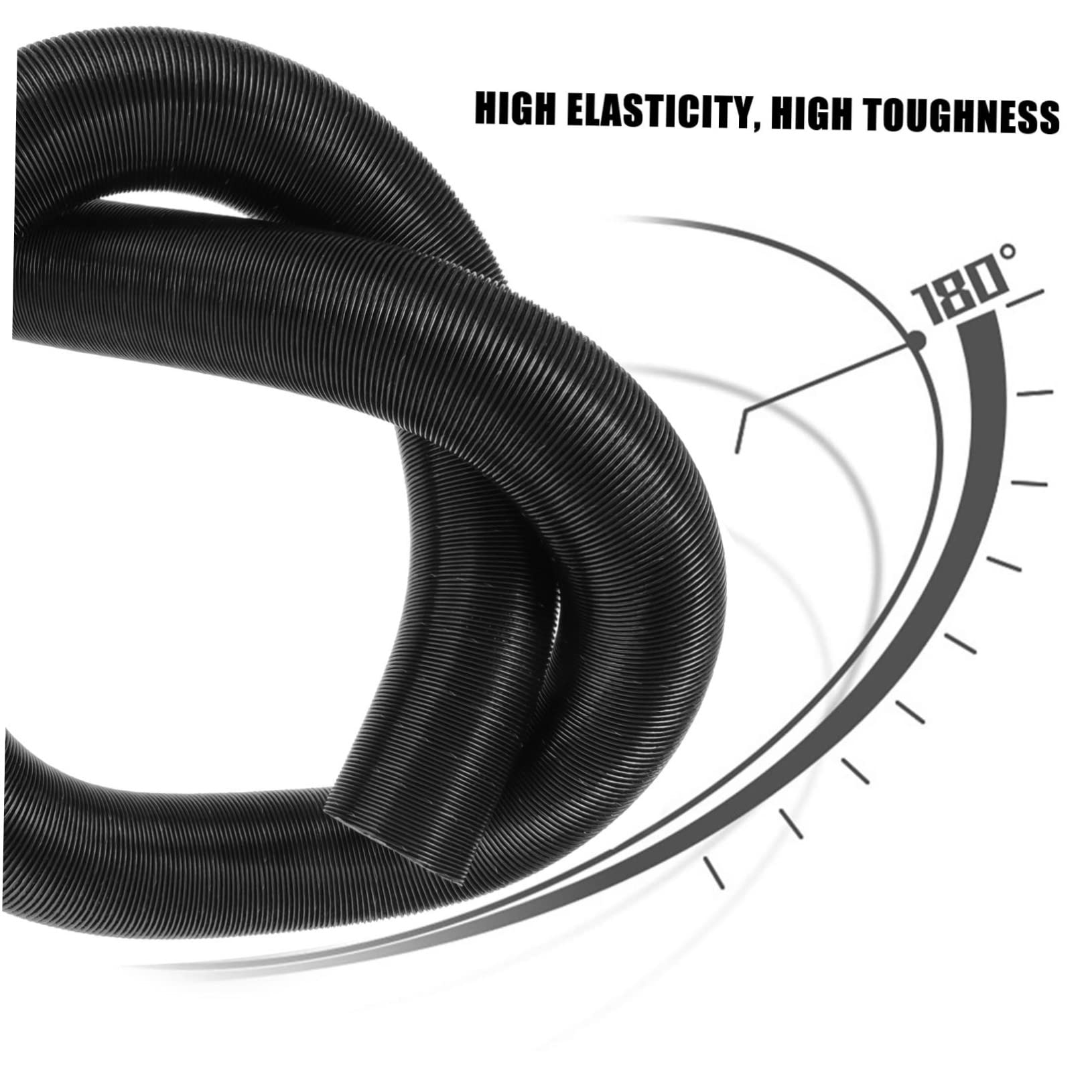 MAGICLULU 2 Piezas Salida de Coche Manguera de ventilación Manguera Flexible de Aire Manguera calefacción Coche Calentadores Aire Acondicionado Tubo de Escape Parte lámina de plástico