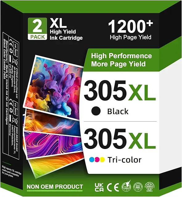 Cartuccia HP 305XL Compatibile per DeskJet 2720e - Nero e Colore