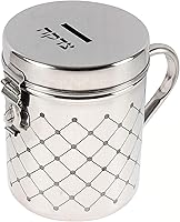 Vista 6 de MASORET Caja de caridad acrílica - Caja transparente de plexiglás Tzedakah de 4.3 x 3.2 pulgadas