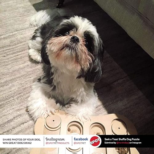 Miniatura 5 de Juego interactivo para mascotas, hueso encuentra el premio para arrastrar, juego para perros, rompecabezas ético que mejorará el índice de