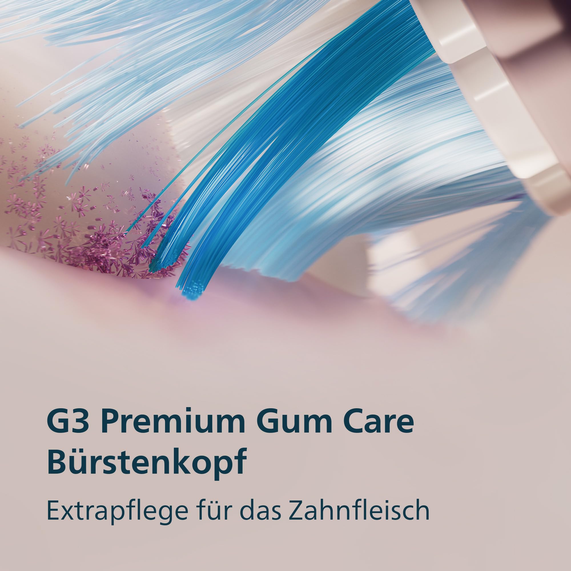 Philips Sonicare 7100 elektrische Zahnbürste, Schallzahnbürste mit App, 4 Putzmodi und 3 Intensitätsstufen, Andruckkontrolle, EasyStart, SmarTimer, Schwarz, Modell HX7421/08 [Neue Technologie]