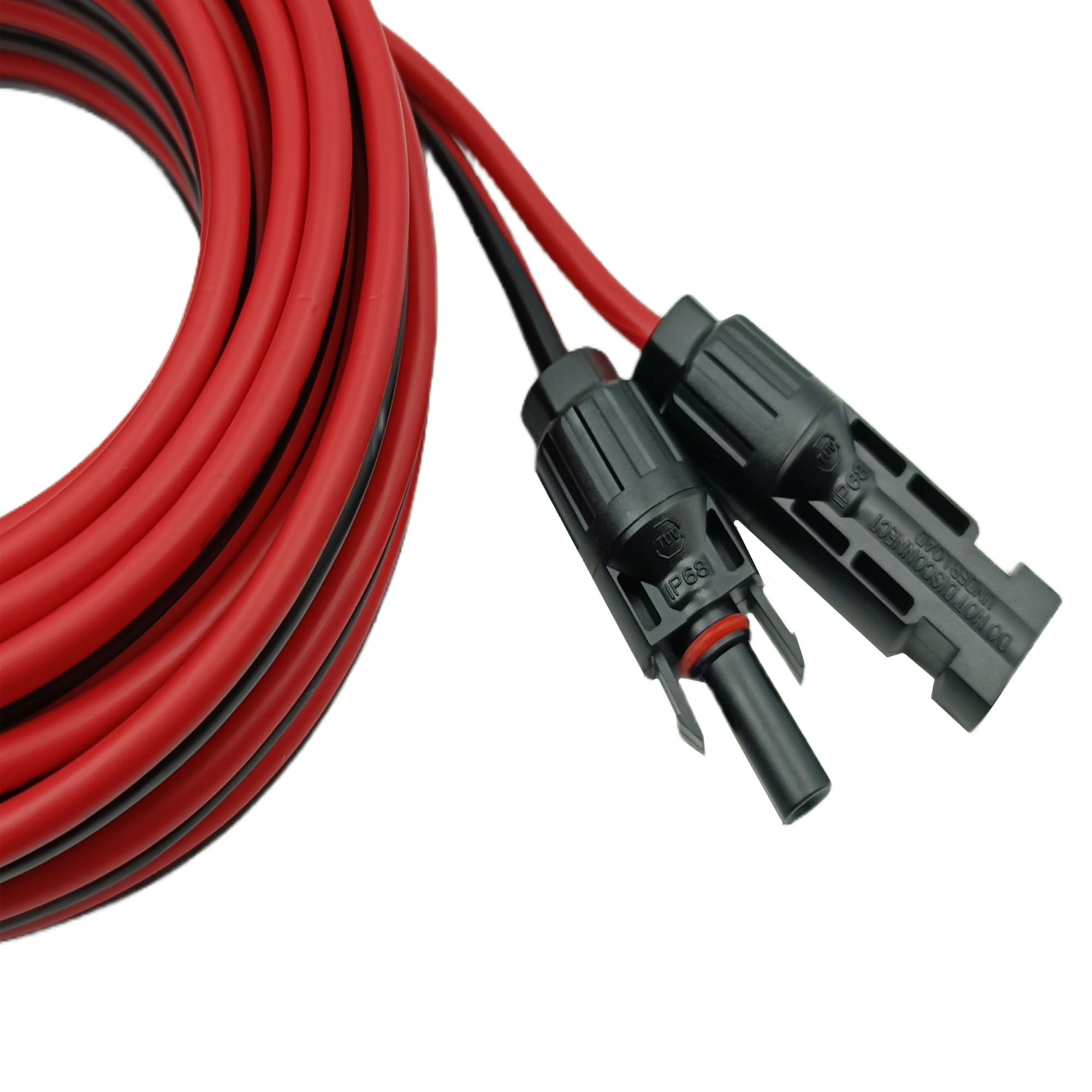 Cable solar a XT60i, 10 AWG, 6 mm², XT60I-F, adaptador solar, alargador compatible con Ecoflow Delta River Powerstation (10 AWG 7,62 m)