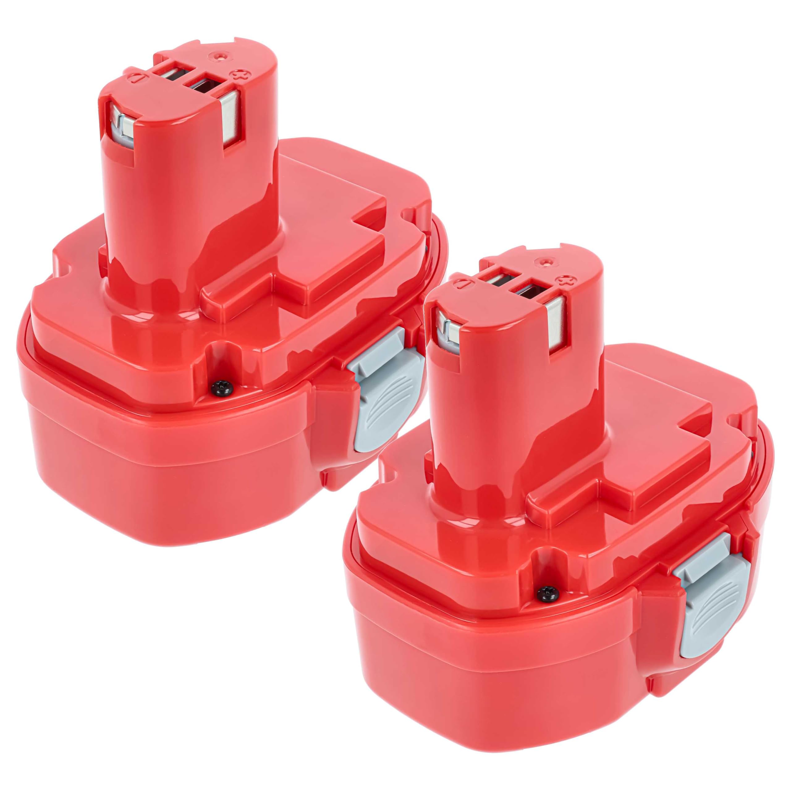 vhbw 2x NiMH akumulator 2000 mAh (18 V) do elektronarzędzi narzędzia Powertools Tools Makita LS711DWA, LS711DWBEK, LS711DZ, LS800D, LS800DWA, LS800DWAE