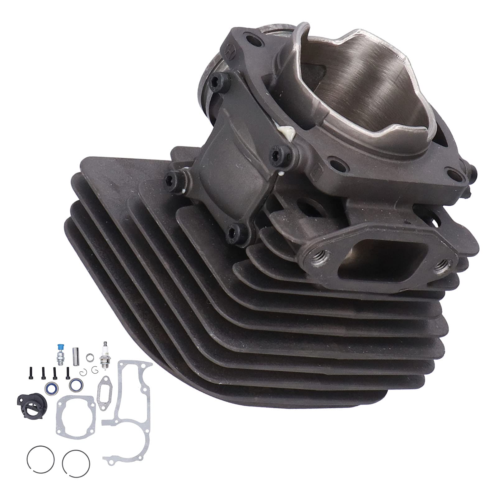 Hyuduo Kit Pistone Cilindro, Guarnizione in Linea a Catena Ricambio Set Ricambio per Motosega 372xp X Torq 365 X-Torq Parte 575255702,Motosega