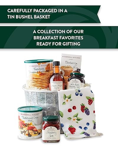 Miniatura 2 de Stonewall Kitchen Regalo de desayuno de 7 piezas