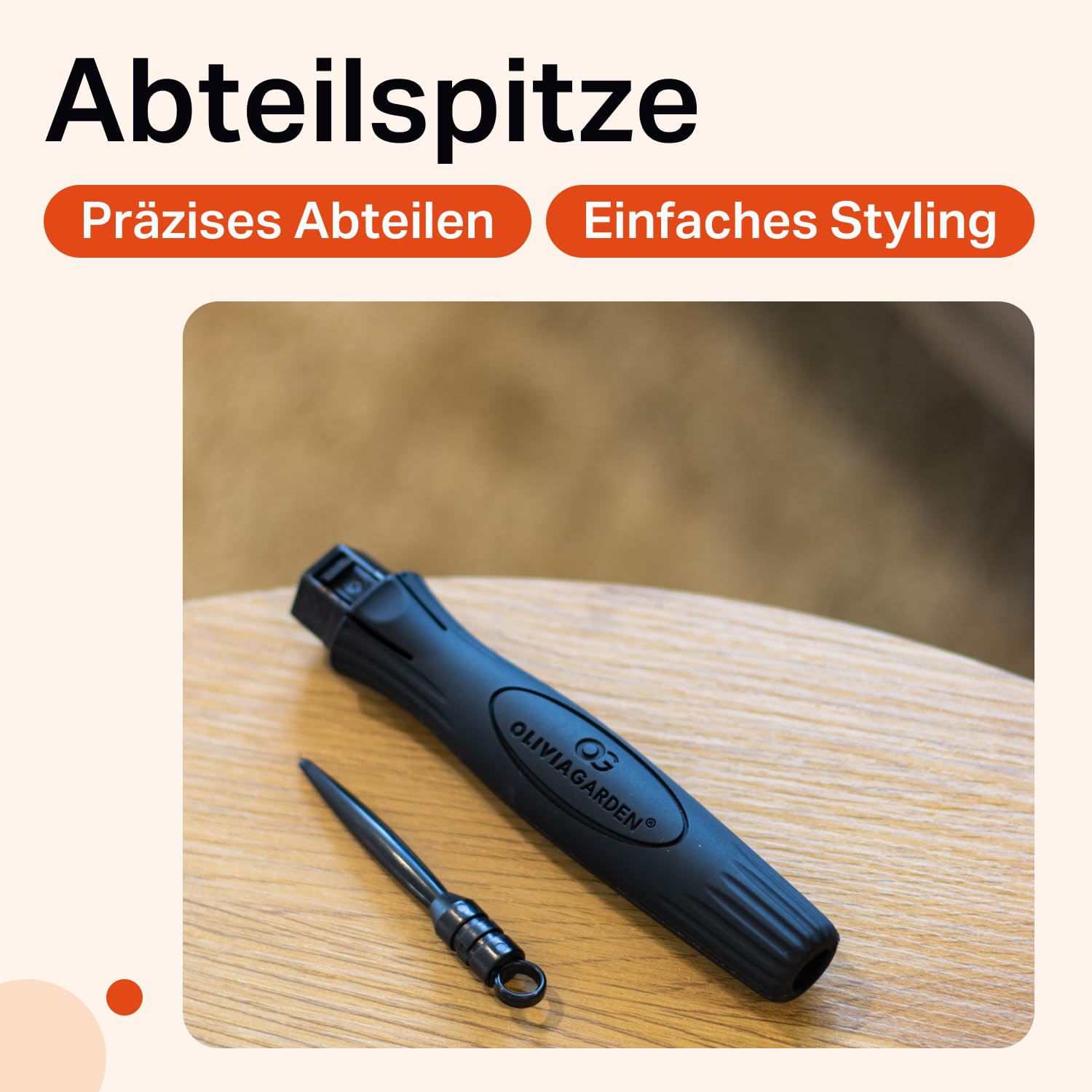 Olivia Garden Multibrush Curlers Kit - 4 Aufsätze & 1 abnehmbarer Griff - Perfekt für Locken und Volumen