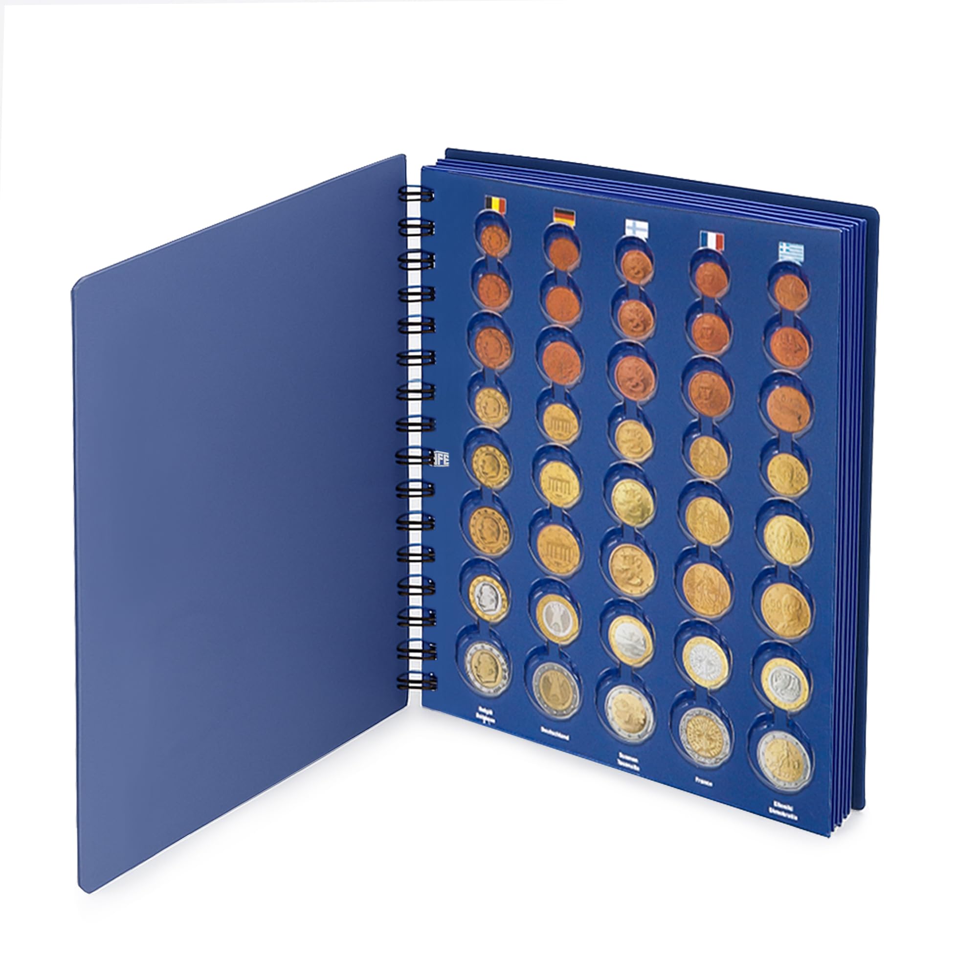 Euro Coin Album for 15 Euro Sets