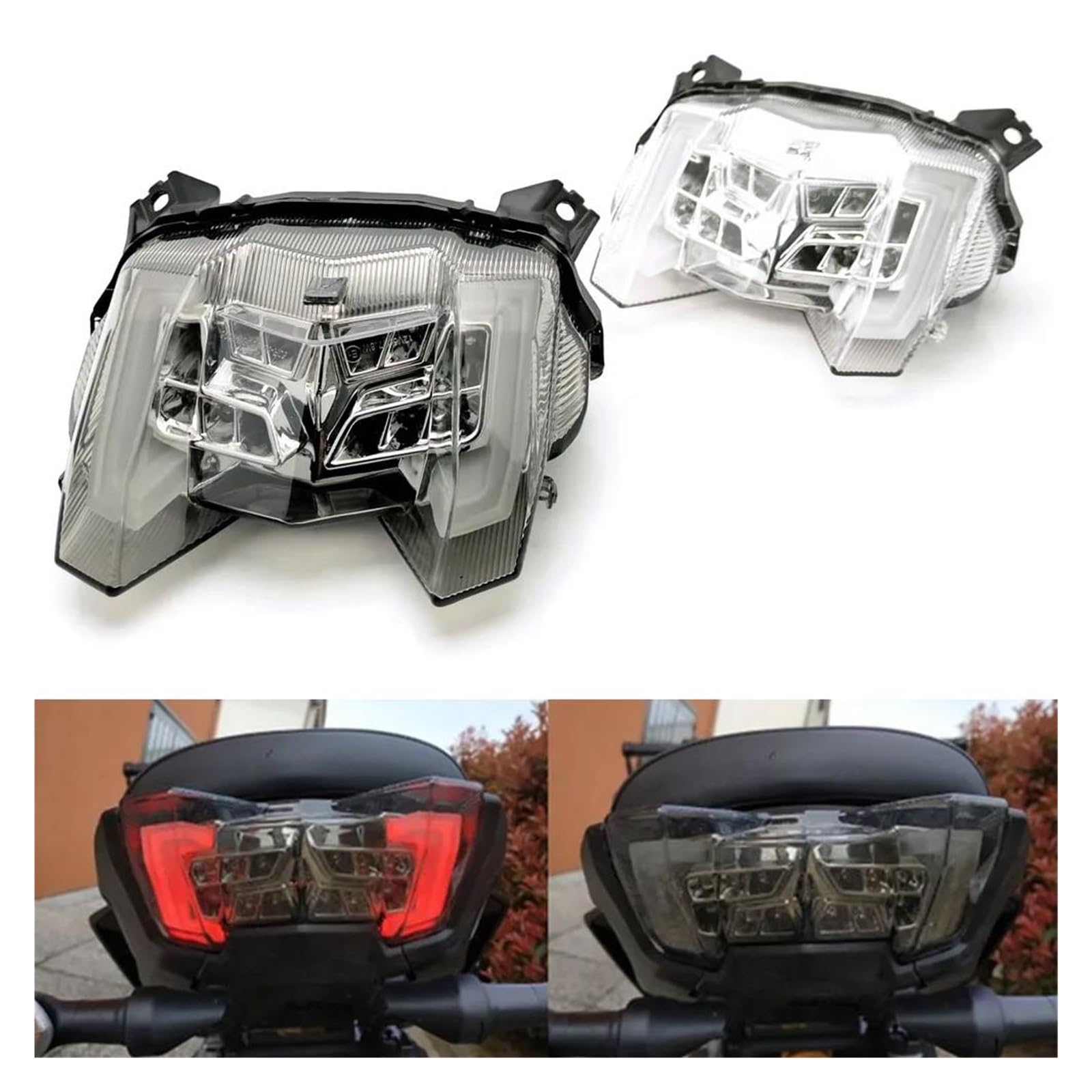 TST Industries MT09 (21-23)ウィンカー内蔵LEDテールライト｜AxxL 
