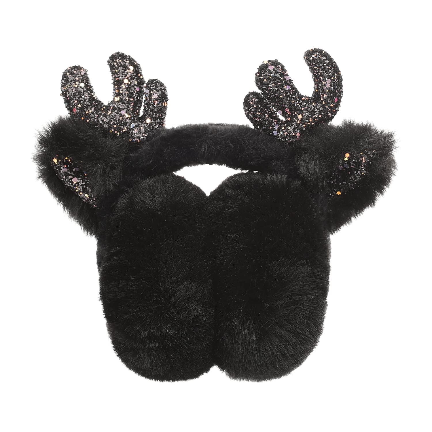 Surblue Winter Animal Ear Muffs for Kids Adult Warm Faux Fur Ear Cover