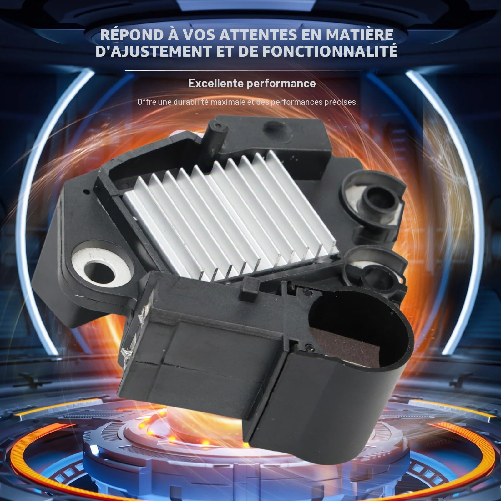 Régulateur Tension Régulateur 03L903803C pour A1 S1 A3 S3 A4 A5 Q3 Q5 TT Ibiza Leon Octavia CC Golf Polo 599233 TG14C018 TG14C020 TG14C041 599211 03L 903 803 C