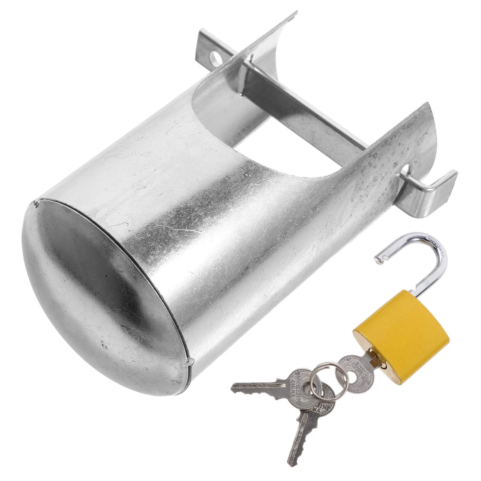 Verrou de robinet d'arrosage antivol extérieur en acier galvanisé de protection résidentiel
