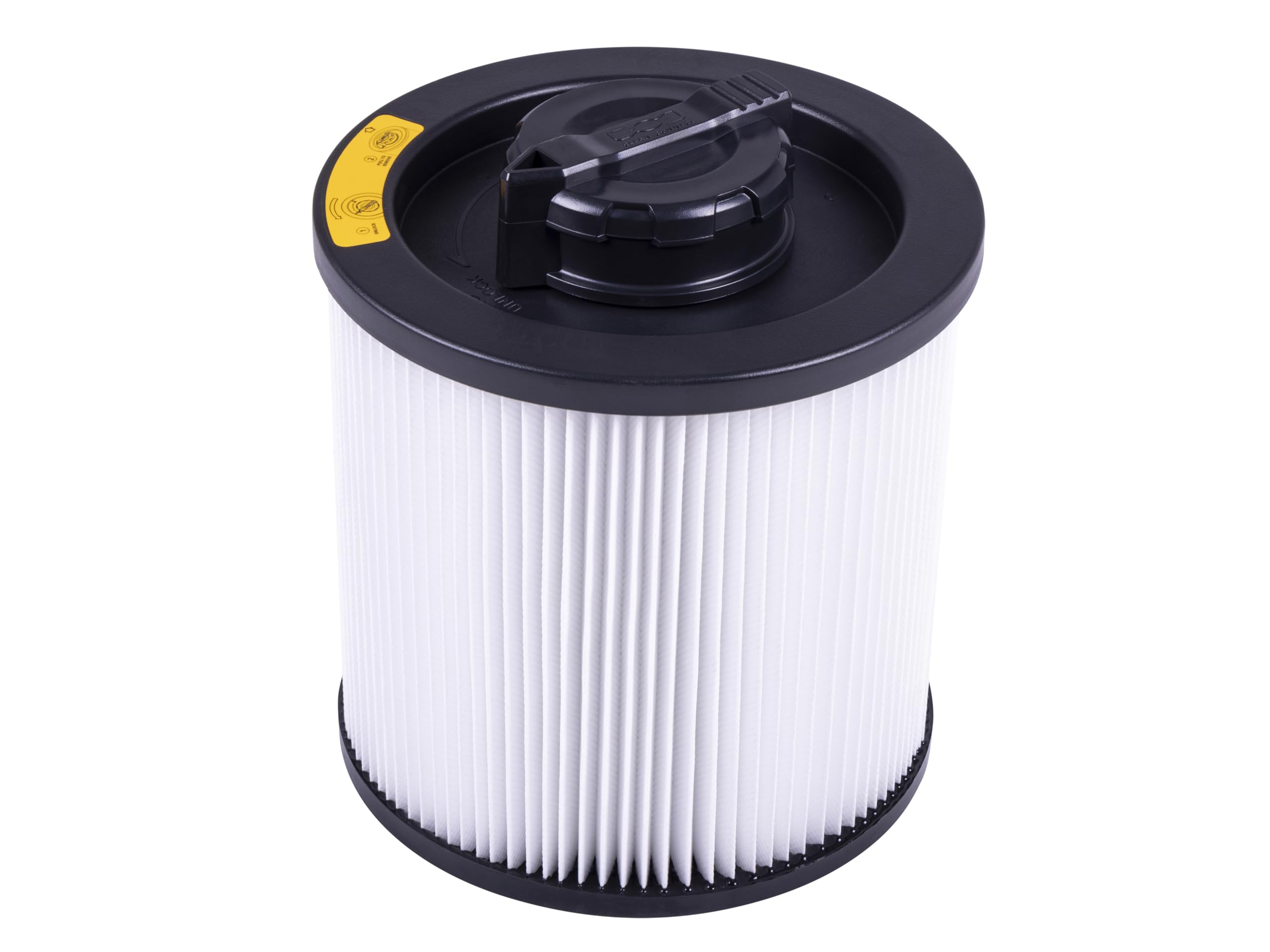 DEWALT DXVC6910 Cartridge Filter. Suitable for use with DeWalt DXV23PTA 23L Wet & Dry Vacuum Cleaner.