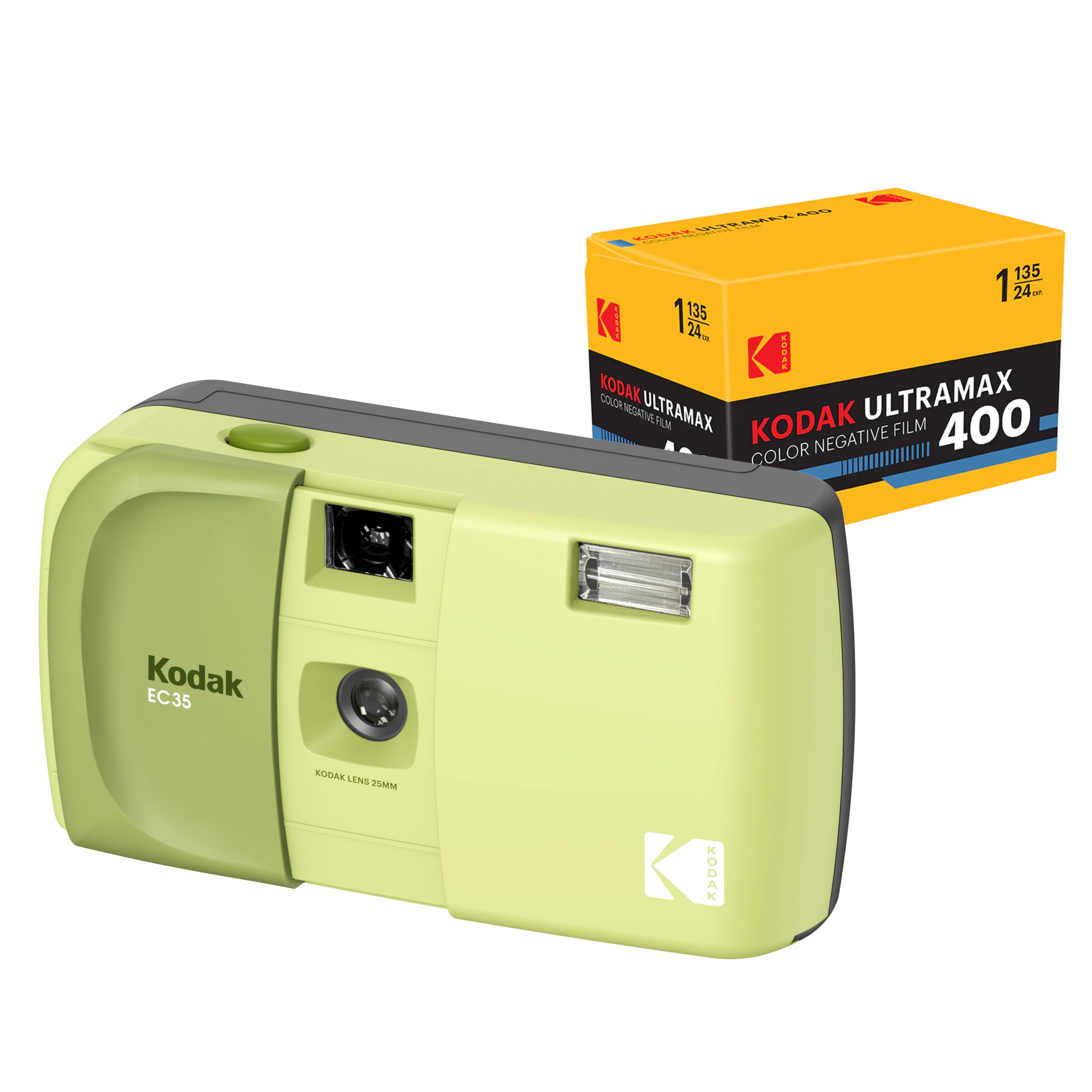 Amazon | コダック EC35 35mmフィルムカメラ、35mm判、再利用可能