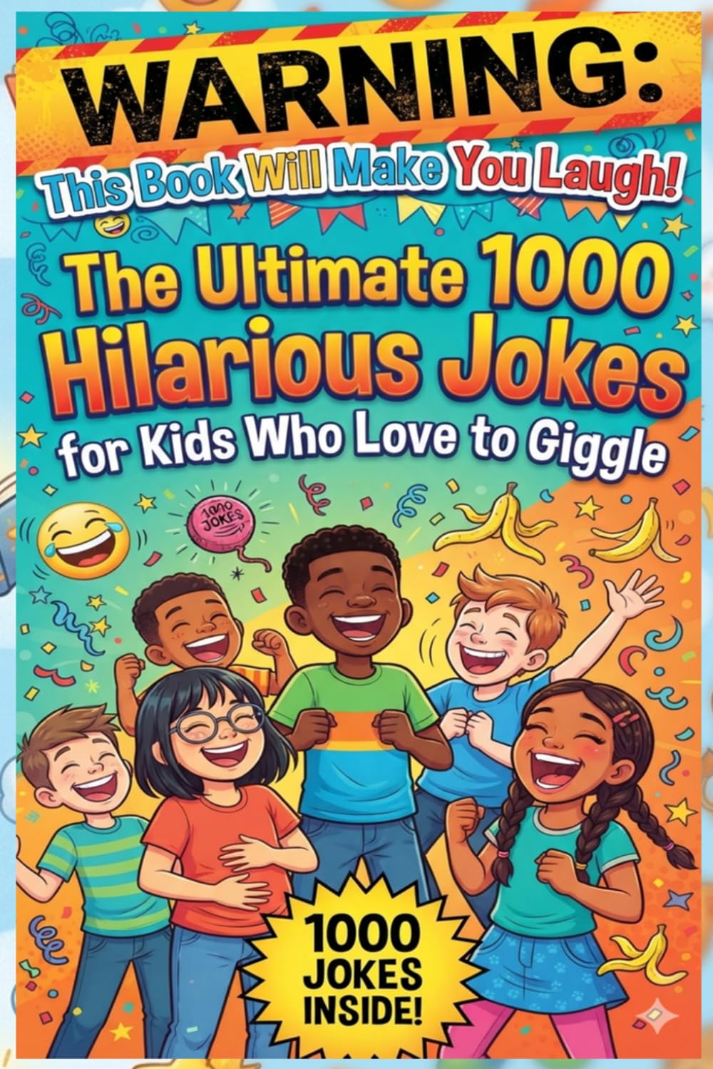 Beware! This Book Is Going to Make You Giggle! Kids Who Enjoy Laughing Will Love This Definitive 1,000 Laugh-Out-Loud Joke Book.