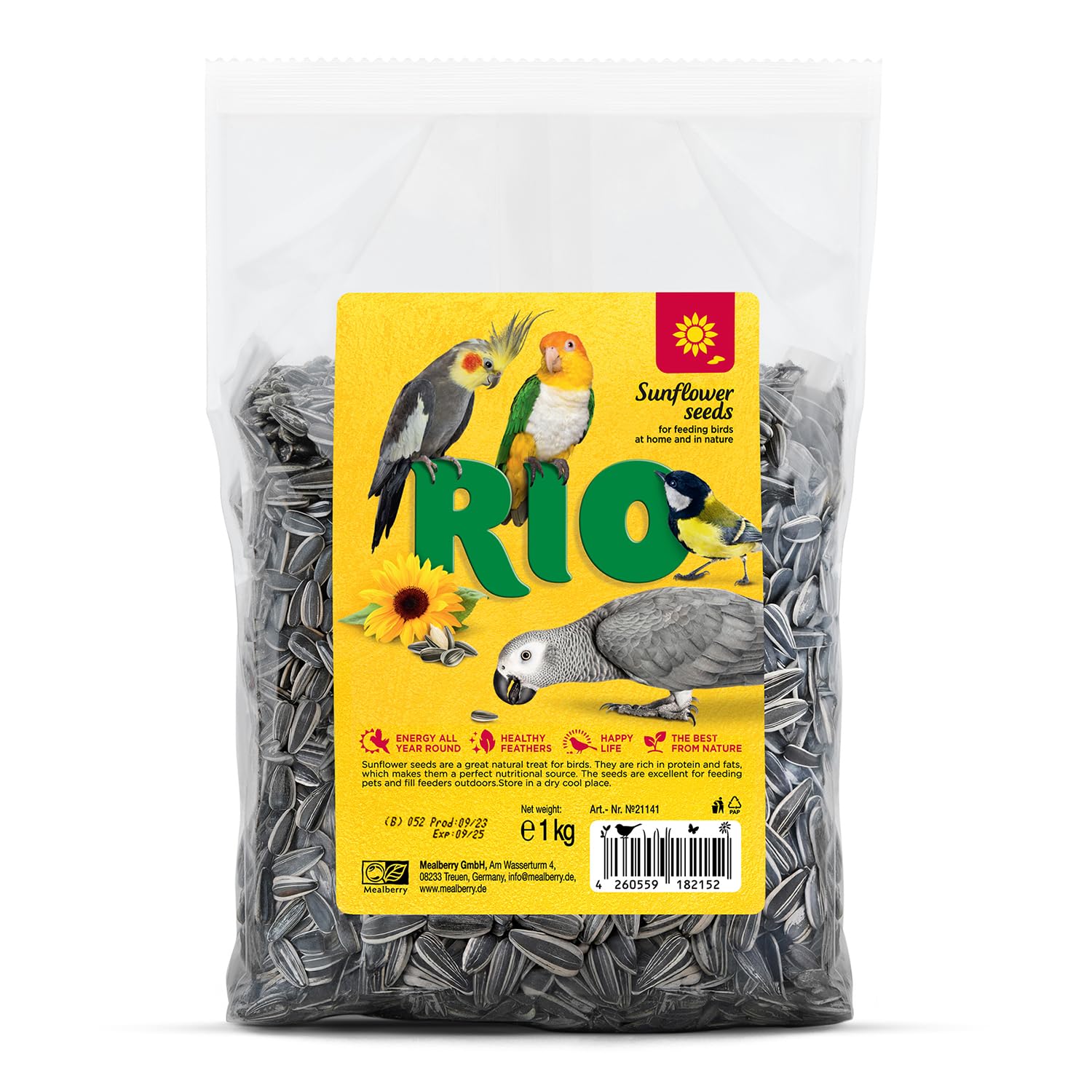 PETS EMPIRE RIO Sunflower seeds 2kg
