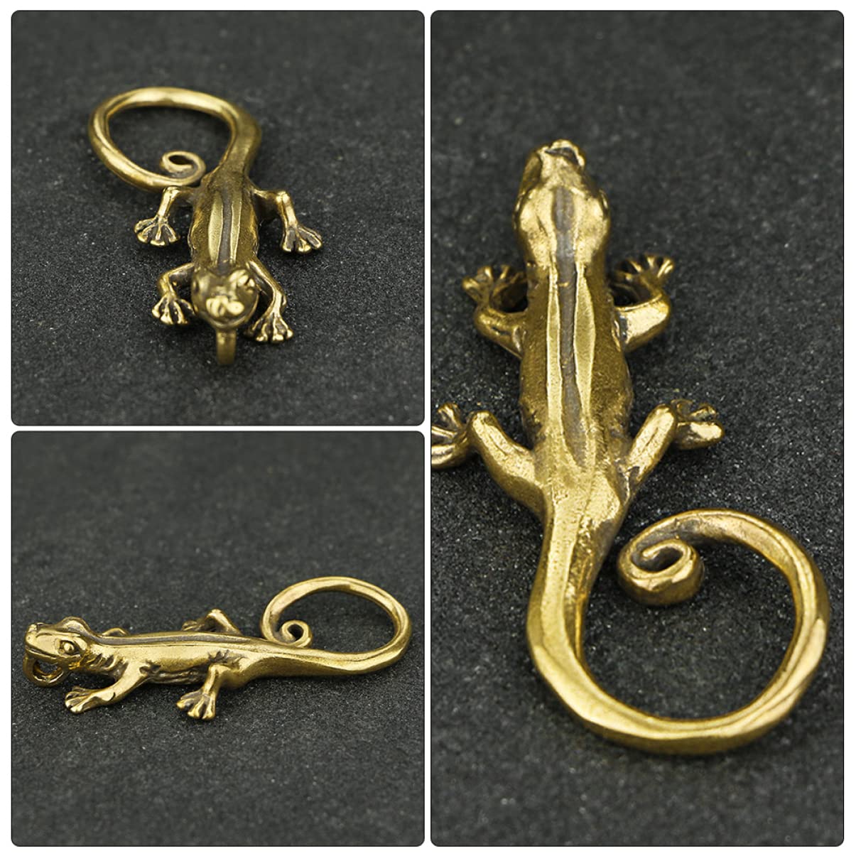 Sculpture d'art mural en métal, lézard Gecko, décoration pour jardin