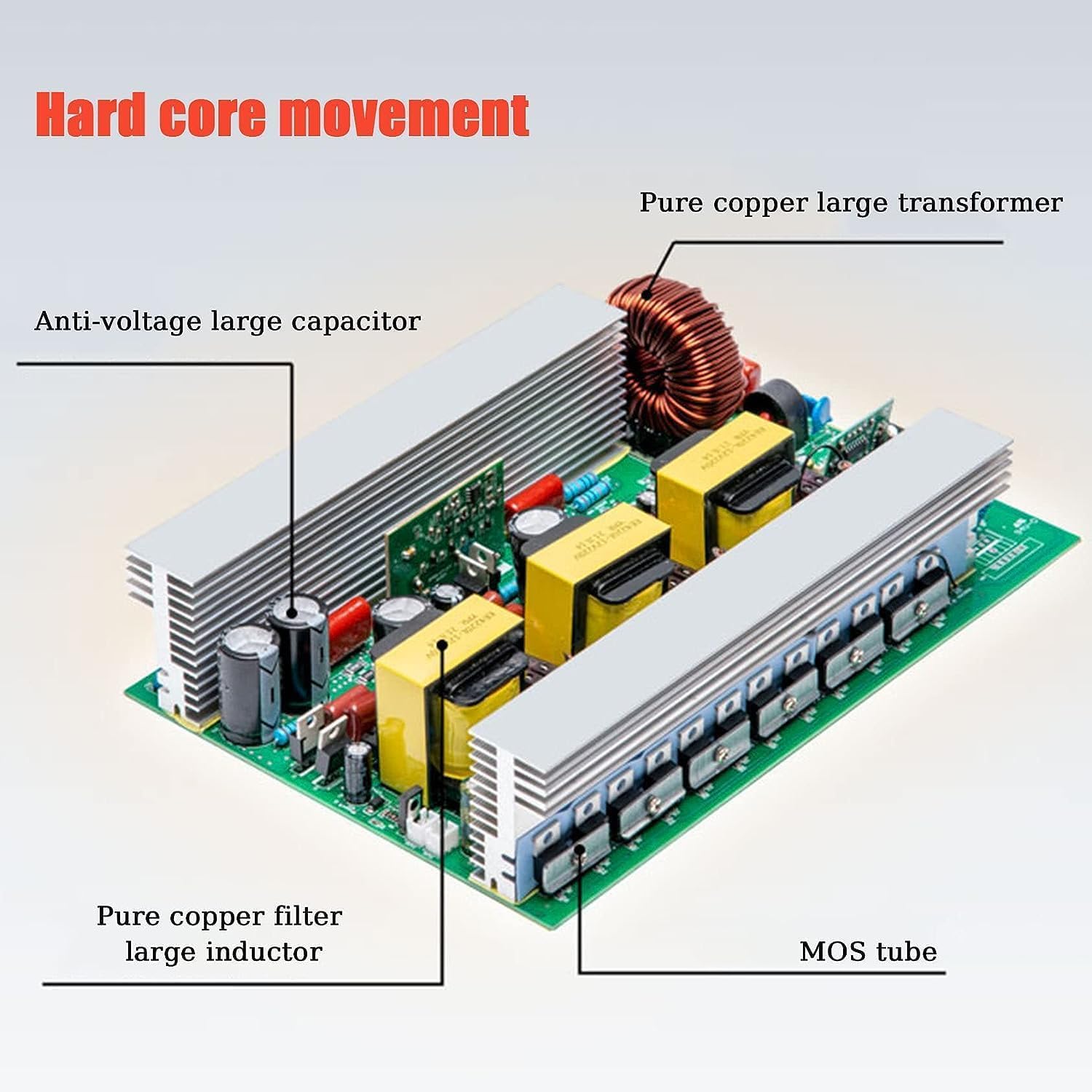 5000W/6000W/8000W/10000W 12000W/ Convertisseur Sinus 12V 24V 48V 60V 72V à 220V 230V Onduleur, AC Prises et écran LCD,pour Voiture, Caravane, Bateau, Camping, Voyage (60V,5000W)