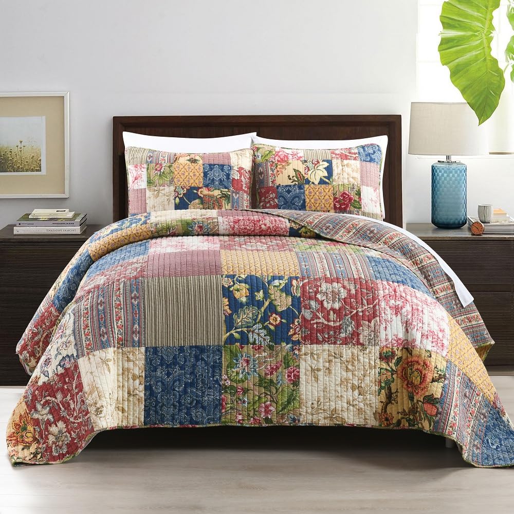 ENASAL Cotton Bedspread Quilt Sets