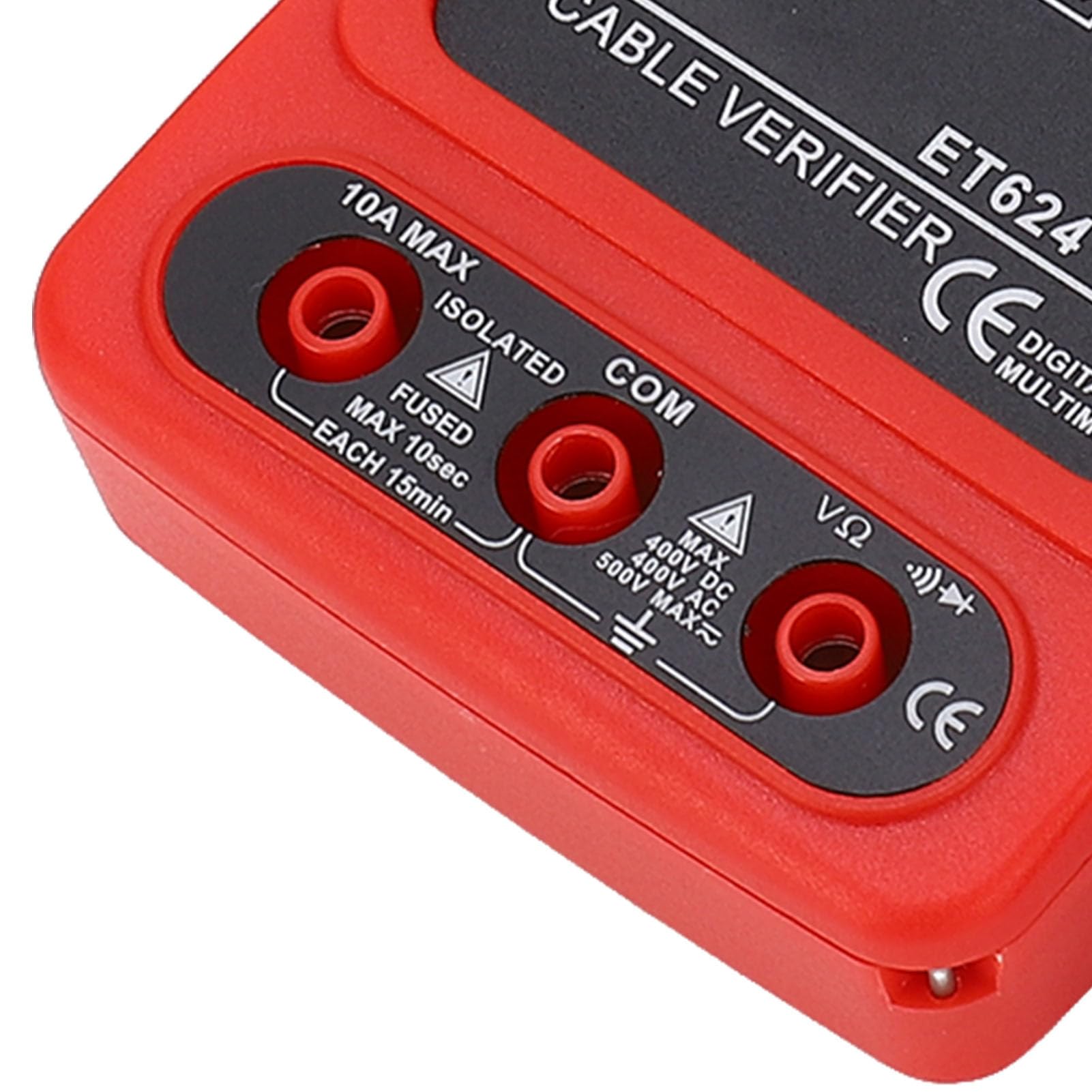 Yinhing Multifunktionaler Wire -Kabeltester mit POE-Prüfung, Digitaler Schaltkreisanalysator mit Eingebauter Batterie für CAT5- und CAT6-Ethernet-Kabel, Spannungsprüfung, Fehlerort und -länge