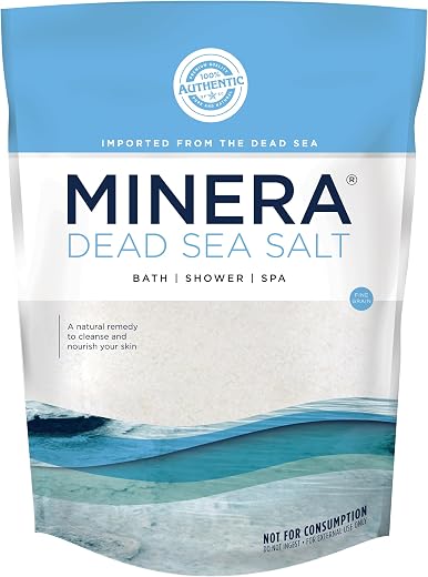 Minera Dead Sea Salt for Bath and Soaking