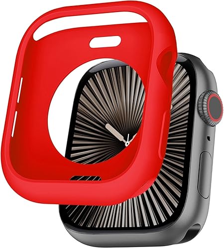 Miniatura 11 de BOTOMALL Funda protectora compatible con Apple Watch de 1.614 pulgadas Series 9, Series 8 Series 7, TPU suave, flexible, delgada, ligera, funda