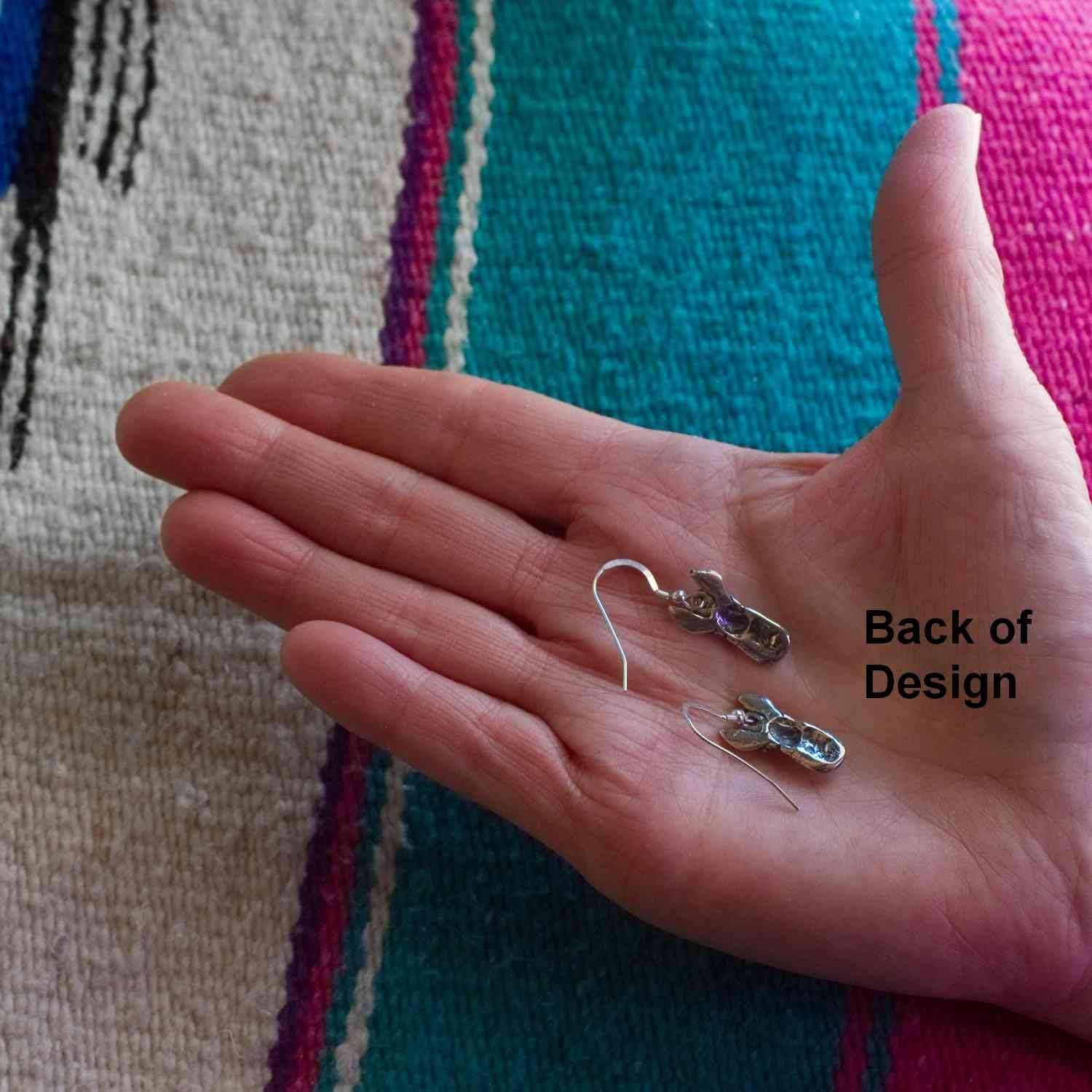 Sterling Silver Llama Earrings by The Magic Zoo
