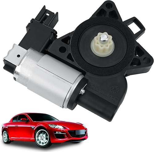 742-801 Motor de elevación de ventana eléctrica compatible con Mazda seleccionada, repuesto # GJ6A5958XC.