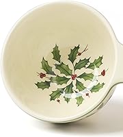 Vista 165 de Lenox 146504510 - Tazón de verduras navideño