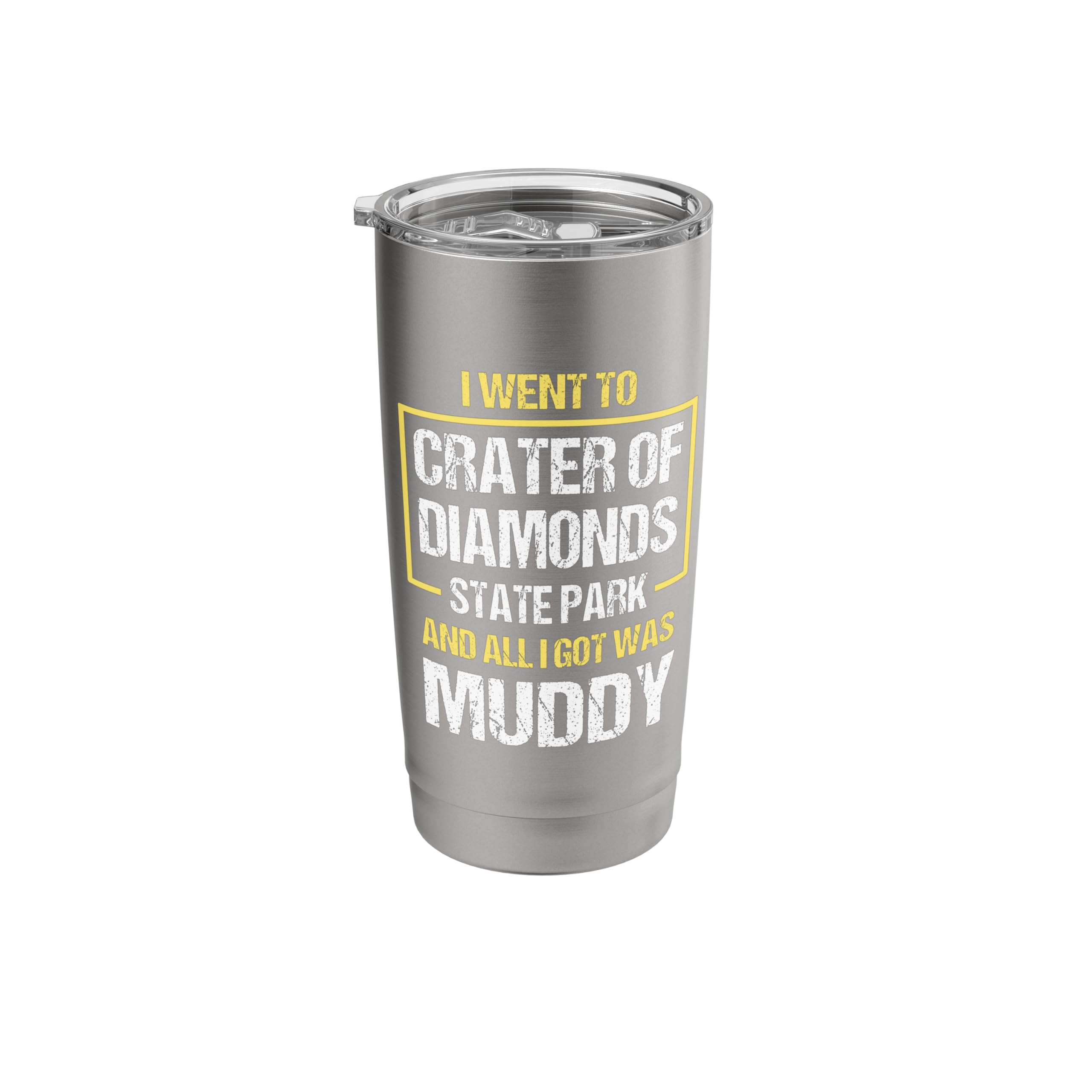 Funny Crater of Diamonds State Park Souvenir Arkansas Stainless Steel Insulated Tumbler