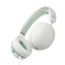 Skullcandy Grom Cuffie Over-Ear per Bambini, con Controllo del Volume, Porta Share Audio, Microfono, Compatibili con Dispositivi Bluetooth e Computer – Bianco