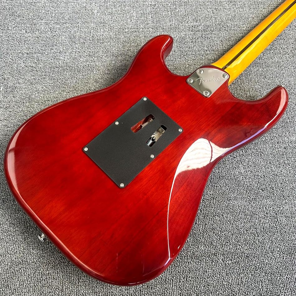 Chitarra elettrica Tremolo cromata con corpo personalizzato - Guitarra Electrica professionale e personalizzata