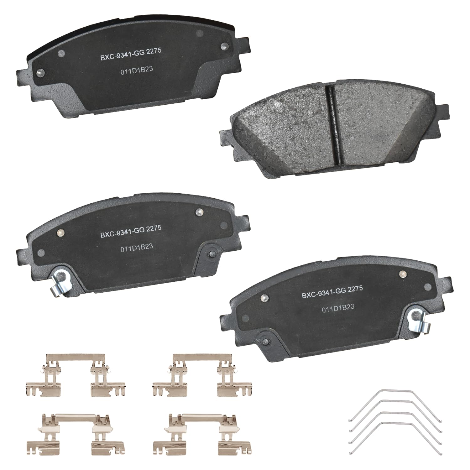 Bendix Premium SBC2275 Ceramic Front Brake Pads for select Mazda 3 2014-2018, 3 Sport 2014-2018, CX-3 2016-2022, CX-30 2020-2025 (excluding Mexico-built models)