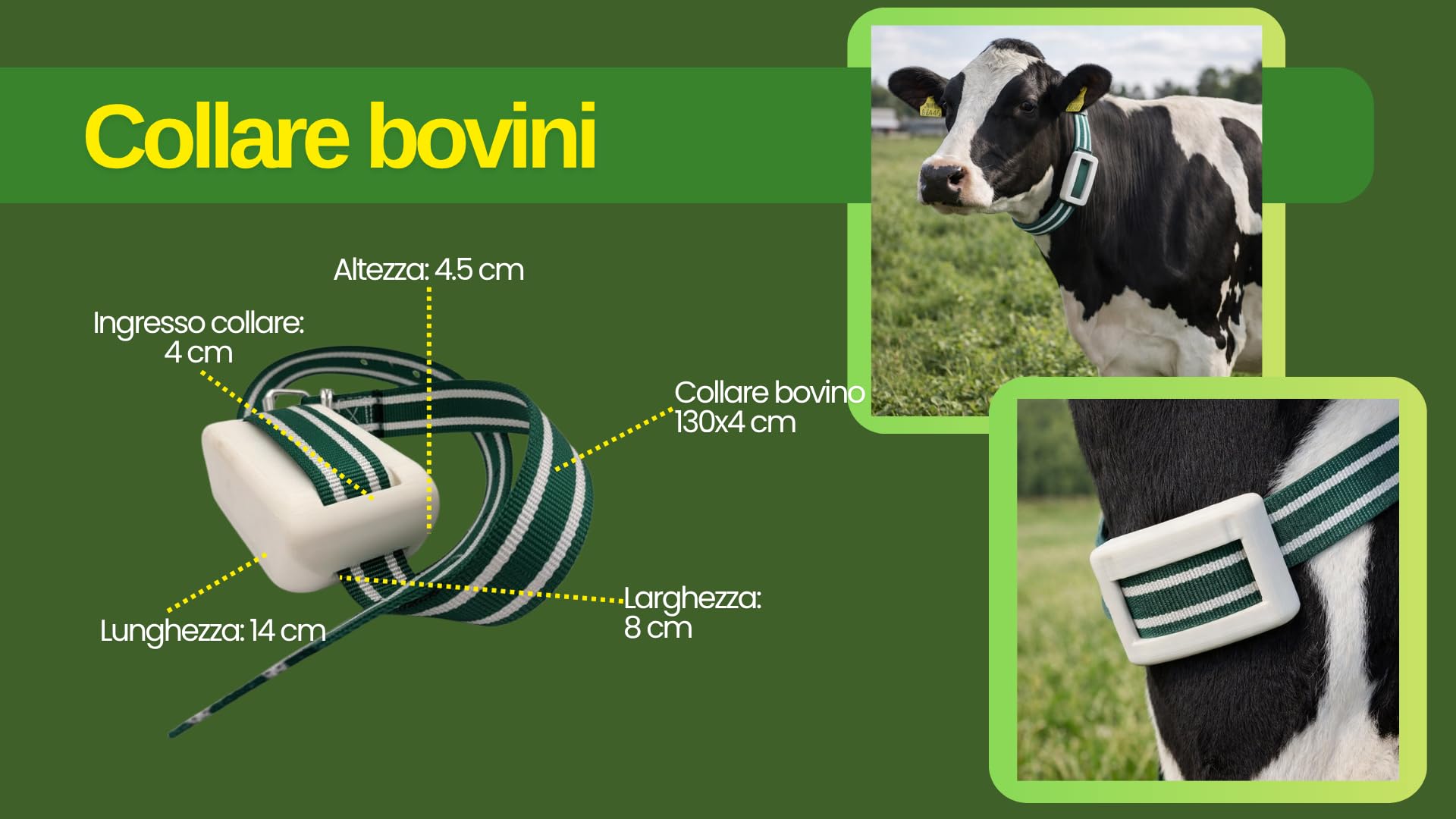 Collare GPS per Bovini - FarmBit By Intelligent Tracker