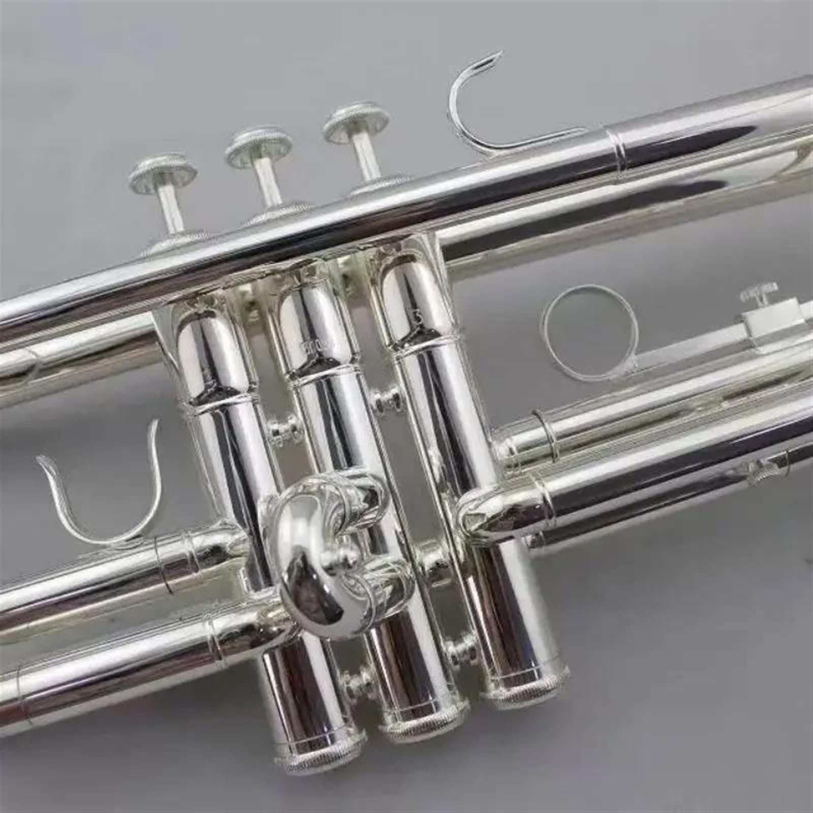 Tromba Tromba Professionale In Si Bemolle Argentata Realizzata Interamente In Argento Confortevole Al Tatto E Dal Suono Di Alta Qualità Strumento Tromba