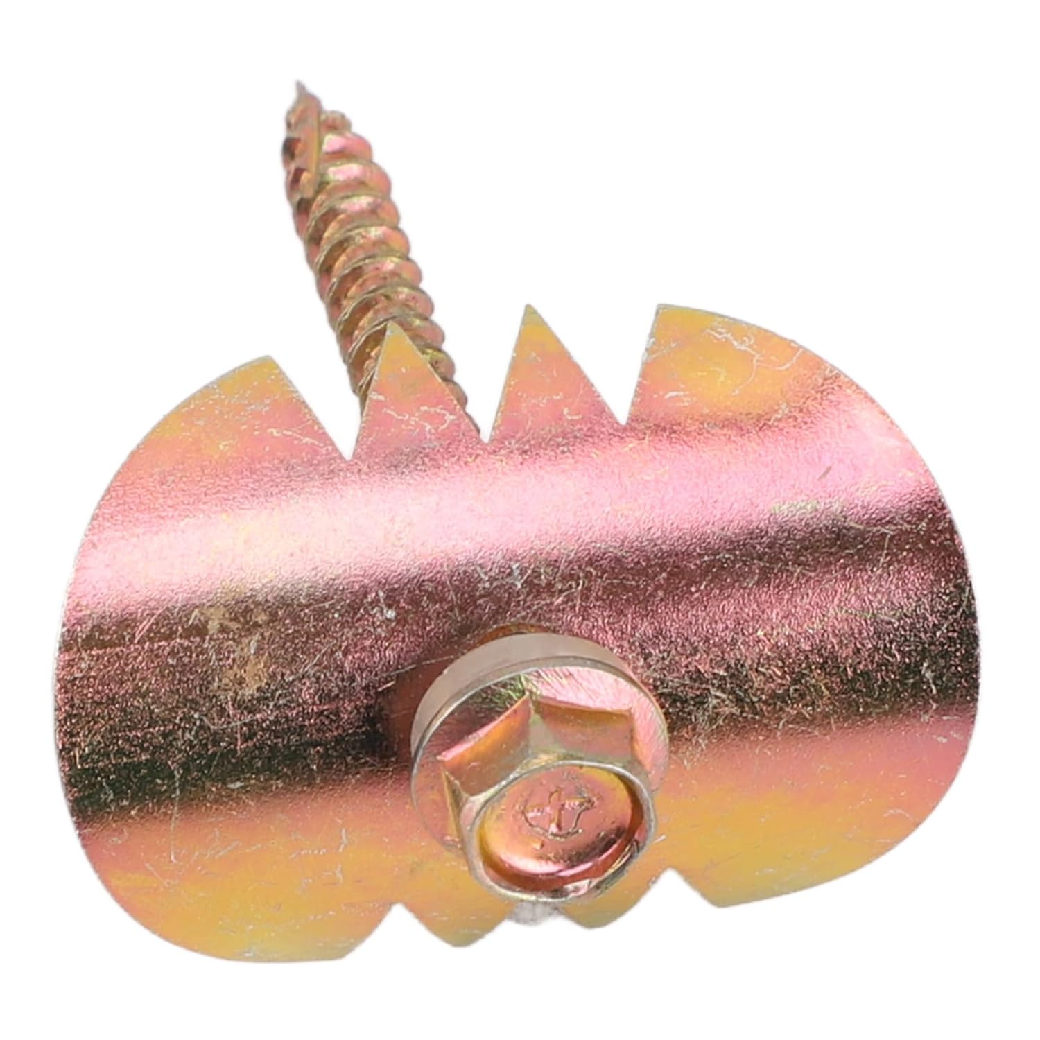 Fence Wire Fasteners Serrated Washers, Efficient Installation for Ideal Fences, 50 Sets for Homeowners, Galvanized Carbon Steel