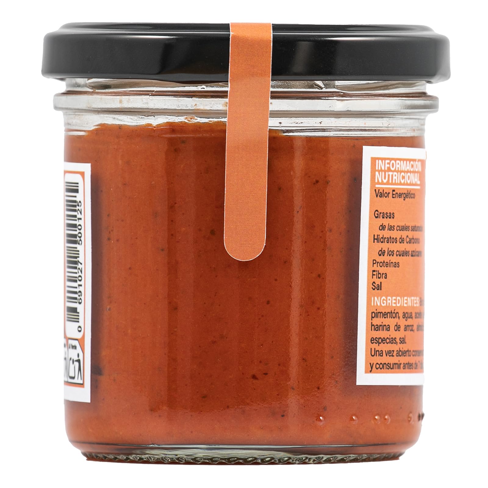 Paté Vegetal Sabor Sobrasada | Untable Vegano Bajo en Calorías con Aceite de Oliva | Sin Alérgenos, Ideal para Deportistas | Gimme Sabor 130g