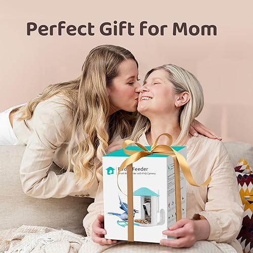 Miniatura 6 de NETVUE Birdfy AI - Comedero para pájaros con cámara, cámara inteligente para observación de aves captura automática videos de aves y notifica cuando
