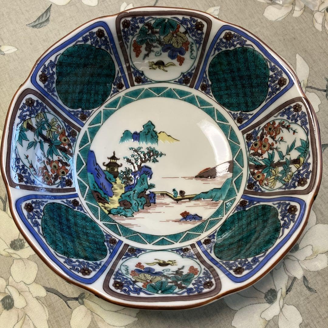 Amazon.co.jp: 九谷焼 松月作 盛鉢 大鉢 深鉢 名作 水墨画 : ホーム  