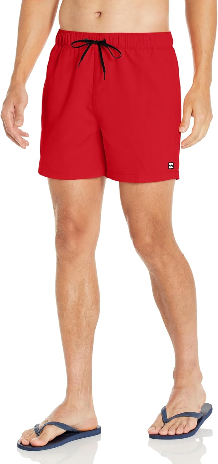 Billabong Mens Classic Elastic Waist Boardshort Swim Short Trunk, 16 Inch Outseam