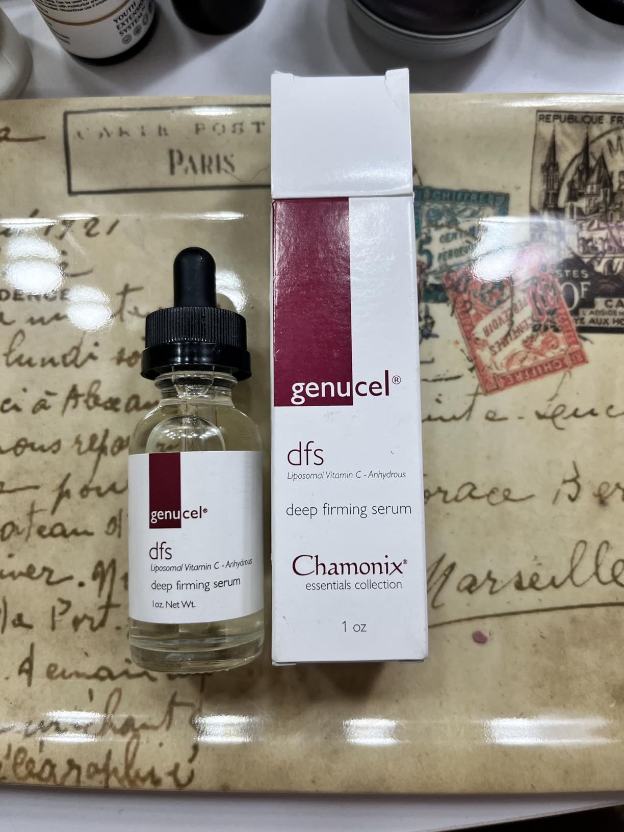 Genucel Vitamin C Brightening & Firming Serum – Antioxidant Face Treatment for Radiant, Smooth Skin, 1 fl oz