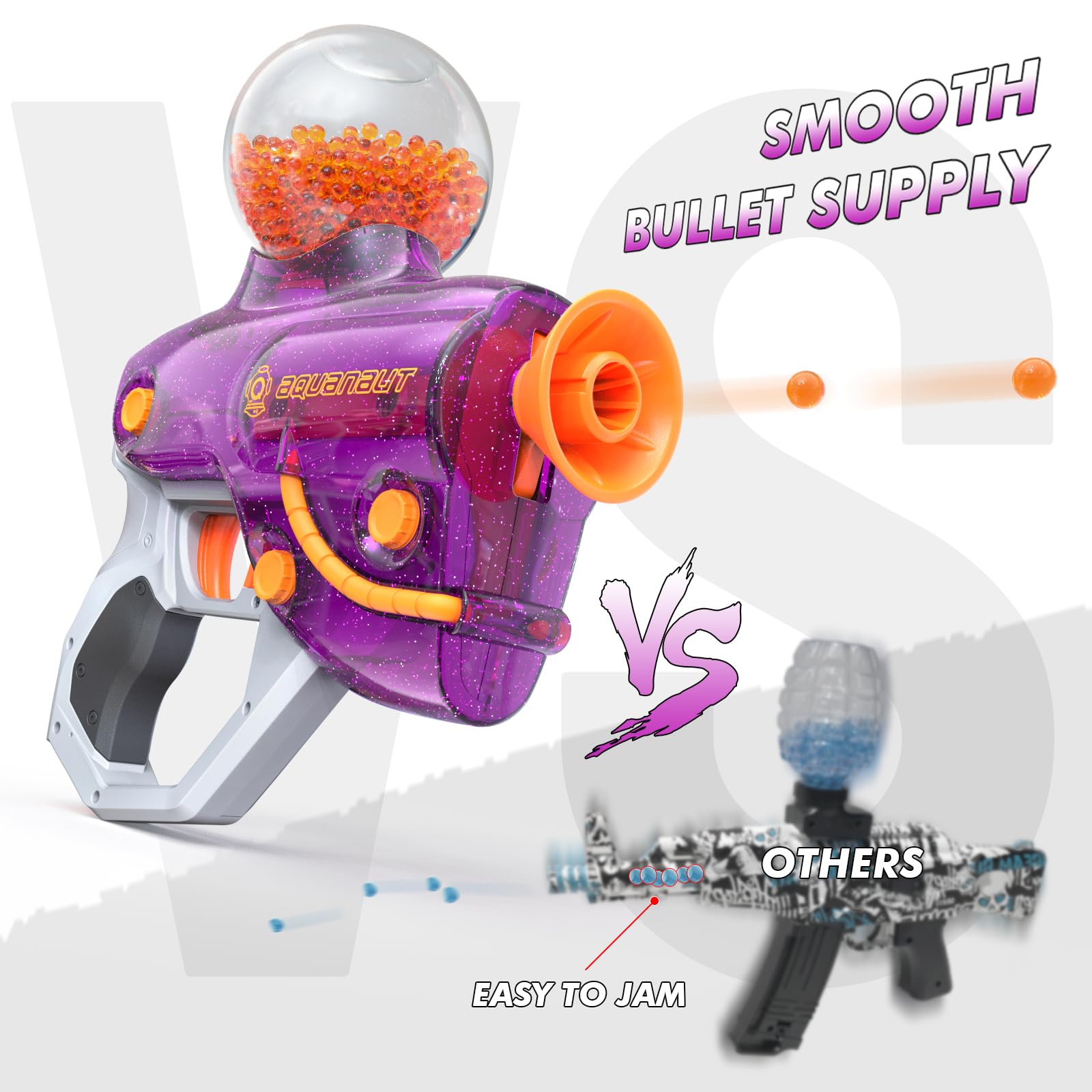 Amazon.com: CosmoxToys Gel Ball Blaster, High Speed Splat Ball Gun