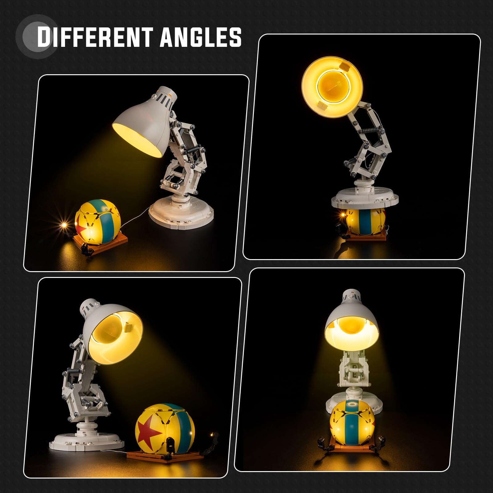 Amazon.com: Nitemode Compatible with Lego Pixar Luxo Jr. Lamp