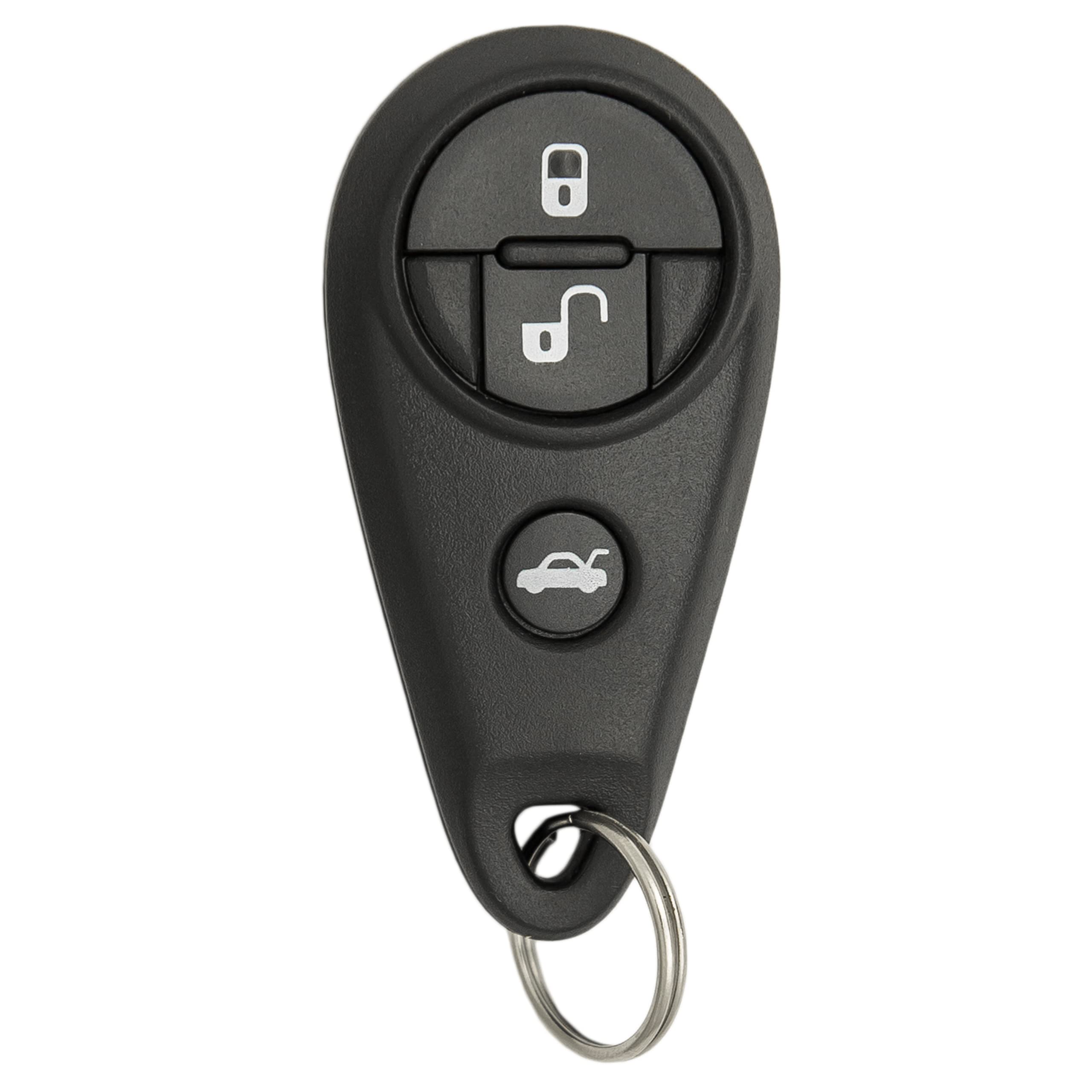 Keyless2Go Replacement for 4 Button Replacement Remote for Subaru NHVWB1U711 88036-XA010