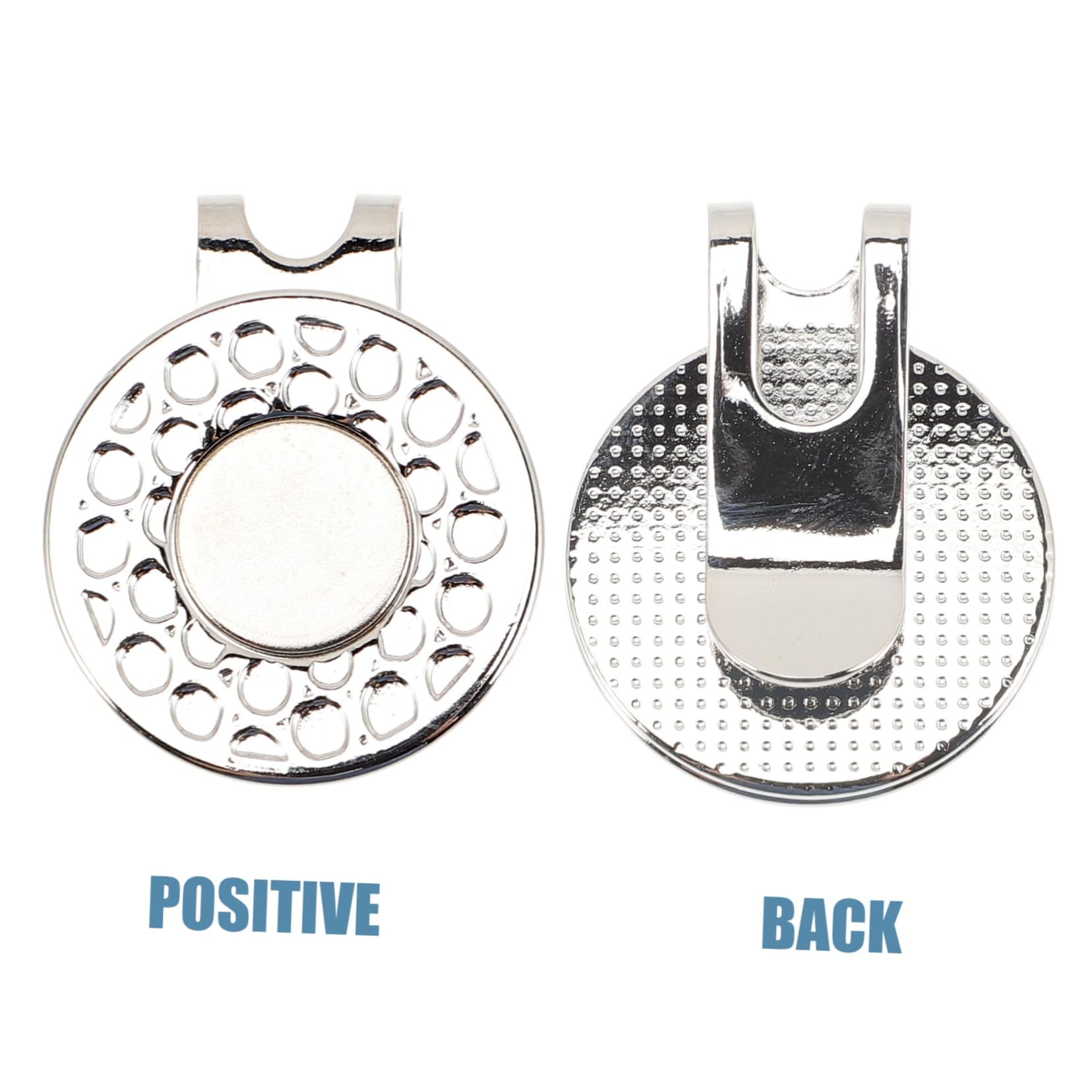 UPKOCH Golf Cap Clip Marker Ballmarker für Golfer Golf Zubehör mit Magnetdesign Hut oder Gürtelclip Golfgeschenke und Dekoration
