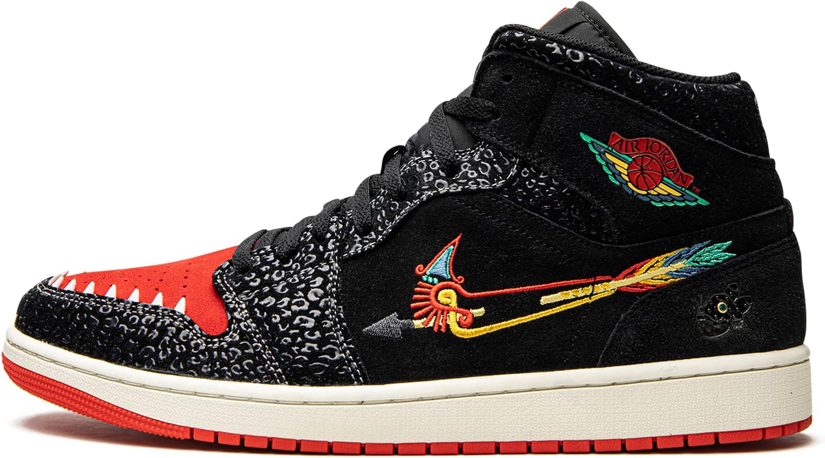 Jordan1 Mid Men's Basketball Limited Siempre Familia DN4904-001 (DN4904-001, Numeric_9) Black