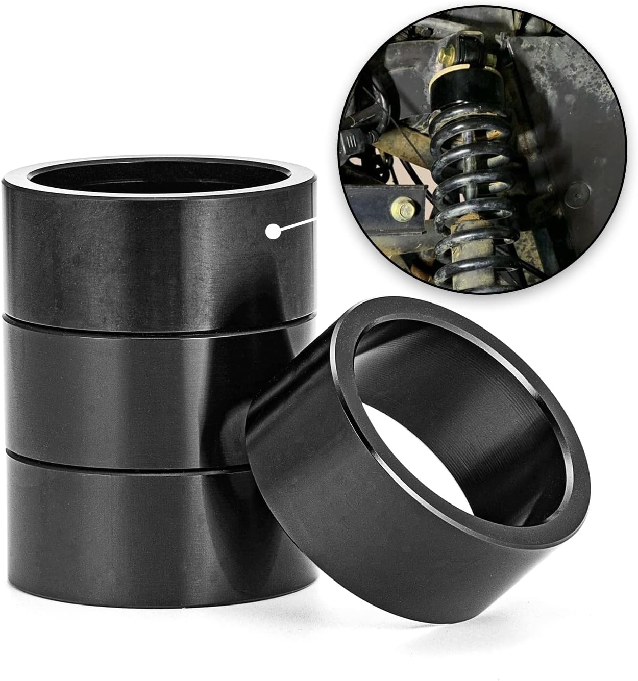 WeiSen Front & Rear Suspension 2 Inch Lift Spacer Kit Compatible with Can-Am Outlander MAX 1000/1000R and 400/500/570/650