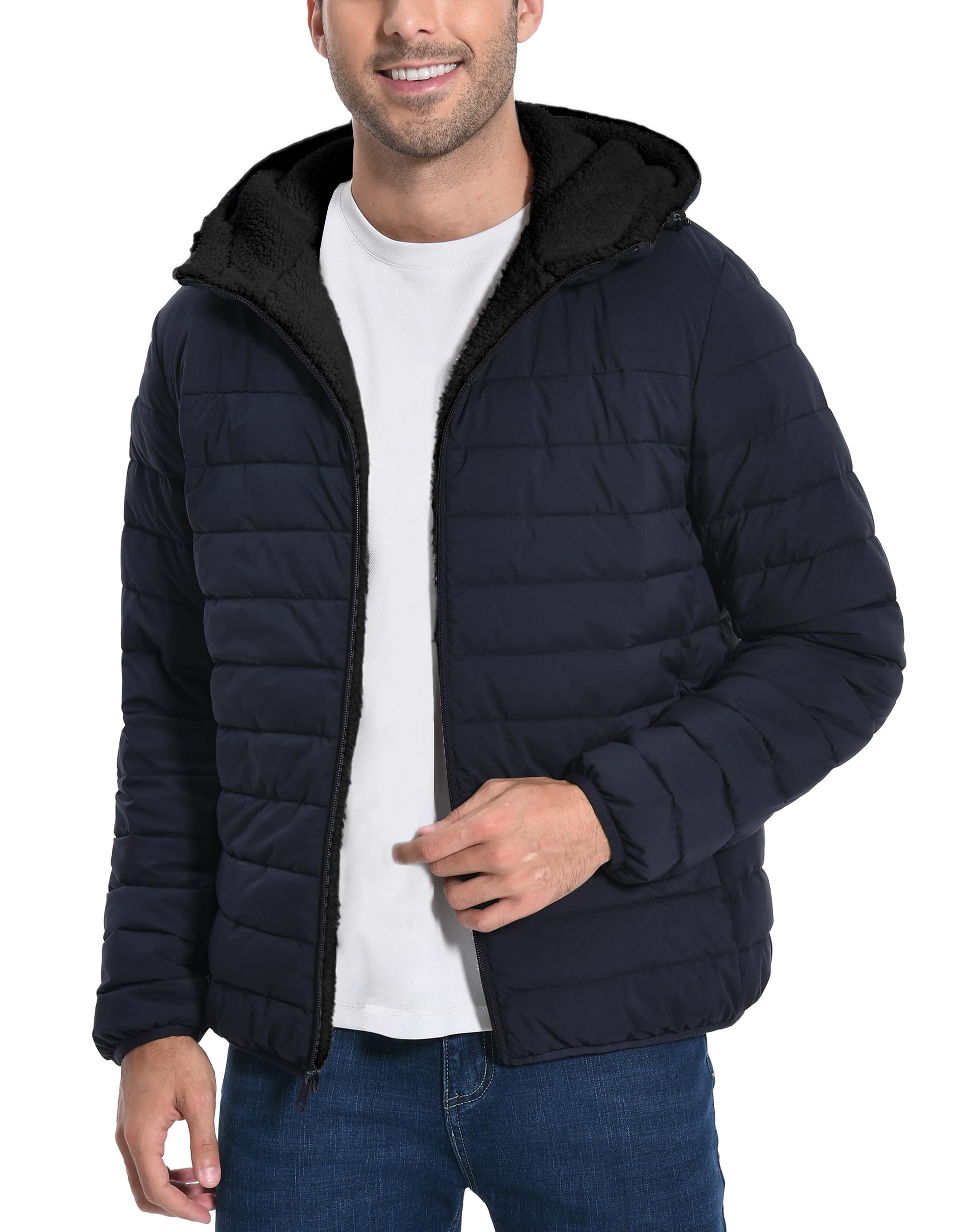 Pioneer Camp Men's Winter Puffer Jacket