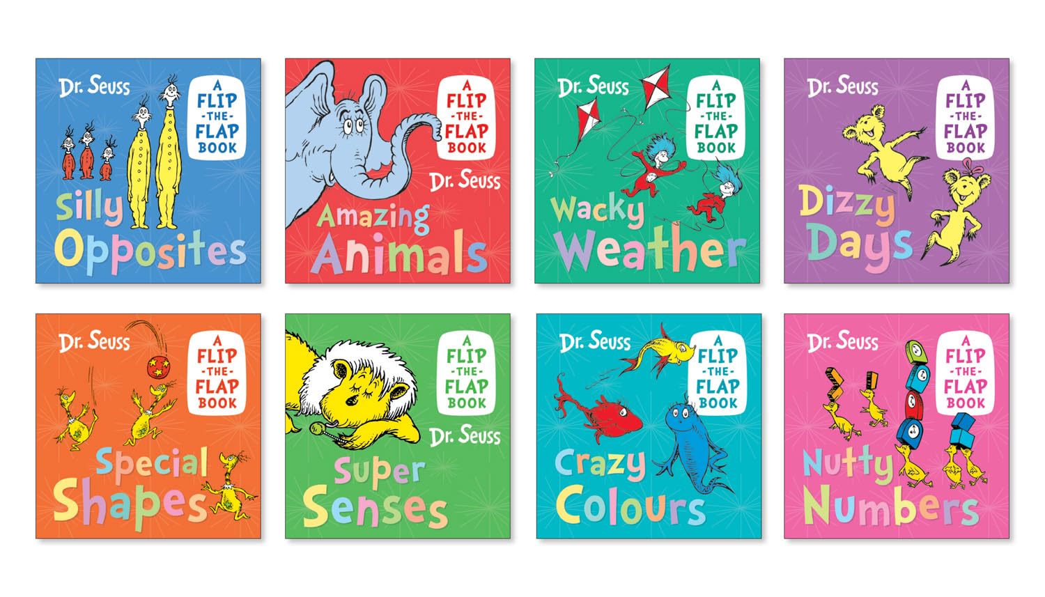 Flip-the-Flap Collection: An exciting new collection of board books for early years fun!