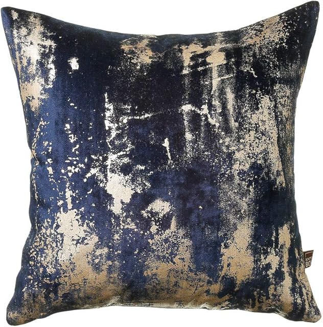 Scatterbox Moonstruck Cushion, 100Percent Polyester, Navy, 1 Count (Pack of 1)